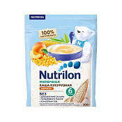 Каша молочная кукурузная Нутрилон (Nutrilon) с абрикосом и бананом 200 г