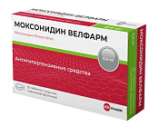 Моксонидин Велфарм тб п/о 0.4 мг №30