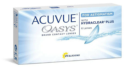 Линзы контактные АКУВЬЮ (ACUVUE) Оазис (Oasys) with Hydraclear Plus R8.4 (-4.75) №12