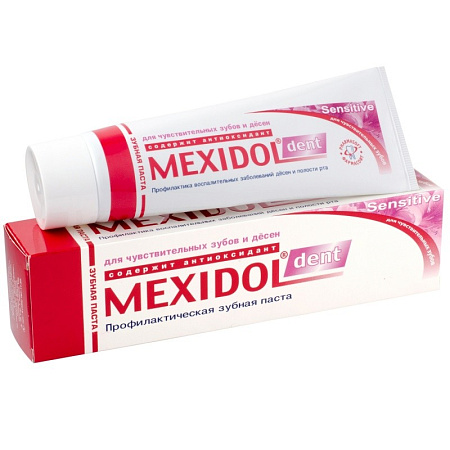 Зубная паста Мексидол Дент (MEXIDOL dent) Сенситив 65 г