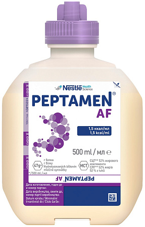 Смесь Пептамен (Peptamen) АФ жидкая для детей старше 10 лет и взрослых 500 мл 