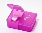 Таблетница Таблетон (Tableton) MINI-2 д/хранения лекарственных средств на 1 день 2 приема