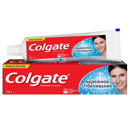 Зубная паста Колгейт (Colgate) Бережное отбеливание 100 мл