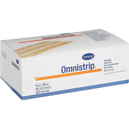 Лейкопластырь (пластырь) стерильный Омнистрип (Omnistrip) 6 х 3.8 см №6