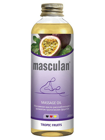 Масло Маскулан (Masculan) Тропические фрукты массажное 200 мл