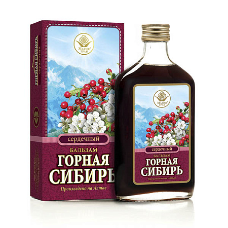 Бальзам Магия трав Горная Сибирь Сердечный 250 мл