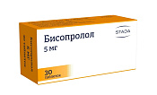 Бисопролол тб п/о 5 мг №30