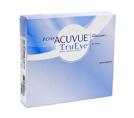 Линзы контактные АКУВЬЮ (ACUVUE) 1-Day Труай (TruEye) R8.5 (-1.50) №90