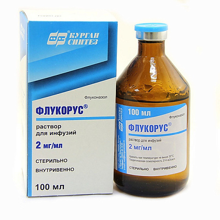 Флукорус раствор для инфузий 2 мг/мл 100 мл