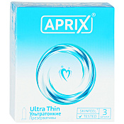 Презервативы Априкс (Aprix) Ultra Thin ультратонкие №3 Презервативы Априкс (Aprix) Ultra Thin ультратонкие №3