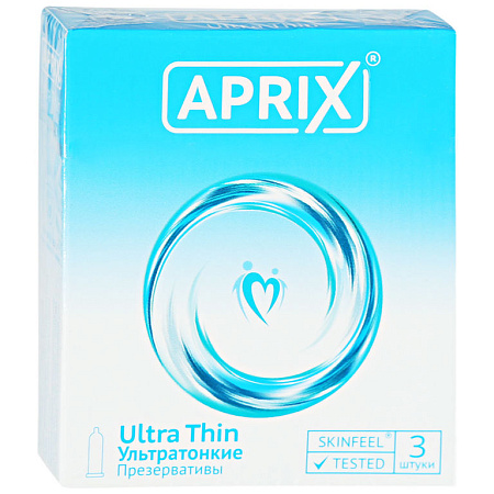 Презервативы Априкс (Aprix) Ultra Thin ультратонкие №3