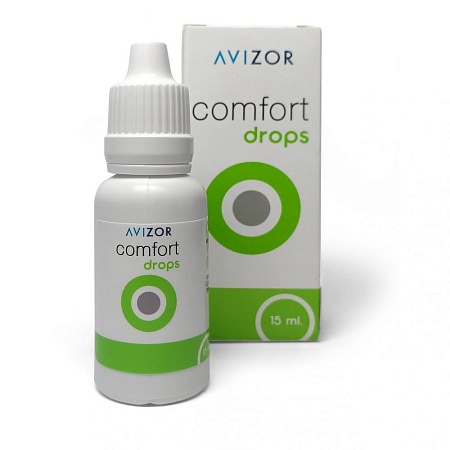 Капли Авизор (Avizor) Comfort Drops д/контактных линз флакон-капельница 15 мл