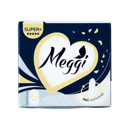 Тампоны Мегги (Meggi) Супер плюс №12