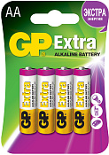 Батарейка алкалиновая GP Extra LR6 (АА) 1.5В №2