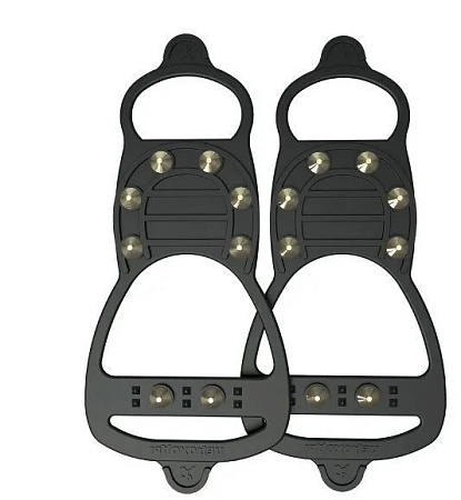 Ледоходы актив 8+8 шипа насадки на обувь 32-36 размер