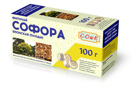 Фиточай Софора Японская плоды 100 г СОИК