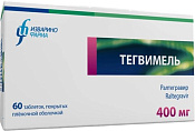 Тегвимель тб п/о 400 мг №60