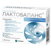 Лактобаланс капс 378 мг №28 Лактобаланс капс 378 мг №28