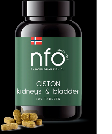 Цистон Норвегиан Фиш Оил (Norwegian Fish Oil) тб №120 Норвегия