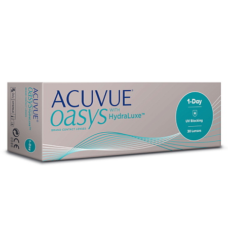 Линзы контактные АКУВЬЮ (ACUVUE) 1-Day Оазис (Oasys) with Hydralux R8.5 (-2.00) №30