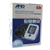 Тонометр Эй энд Ди (A&D) UA 888E AC Эконом автомат плечевой (22-32см) футляр +адаптер