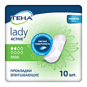 Прокладки  Тена (Tena) Леди Актив (Lady Active) мини №10