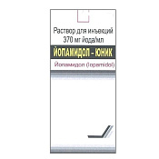 Йодиксанол-Юник раствор для инъекций 320 мг йода/мл 50 мл
