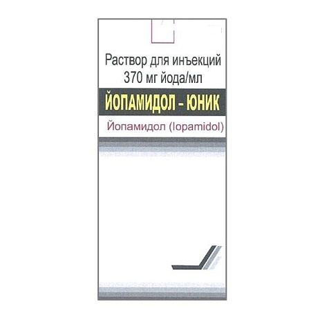 Йодиксанол-Юник раствор для инъекций 320 мг йода/мл 50 мл