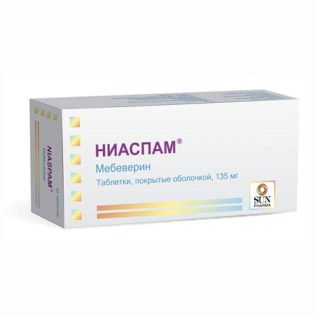 Ниаспам тб п/о 135 мг №30