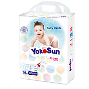Подгузники-трусики ЁкоСан (Йокосан) (YokoSun) размер XL (12-20 кг) №16