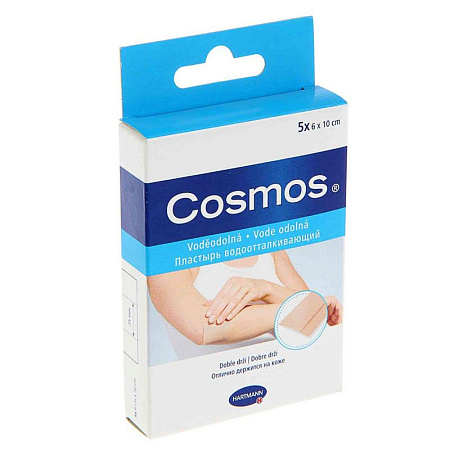 Лейкопластырь (пластырь) Космос (Cosmos) Воте Резистант (Water-resistant) 6 x 10см №5