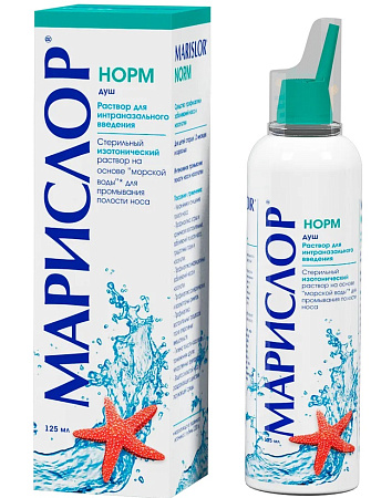 Марислор р-р д/интраназал введ Норм струя 125 мл