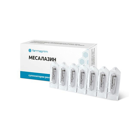 Месалазин супп рект 1000 мг №14