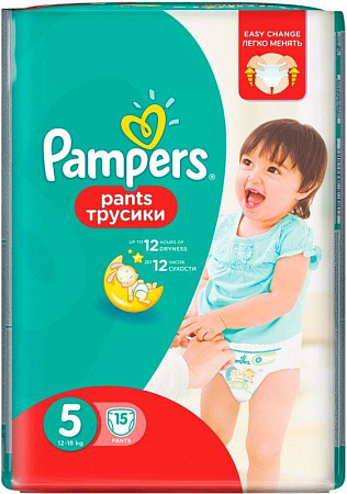 Трусики Памперс (Pampers) Пантс (Pants) размер 5 (12-18 кг) №15