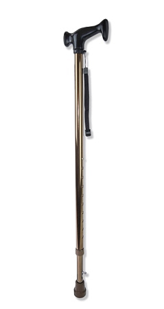Трость телескопическая Амрус (Amrus) AMCT23 с устройством против скольжения бронзовая 73-96 см