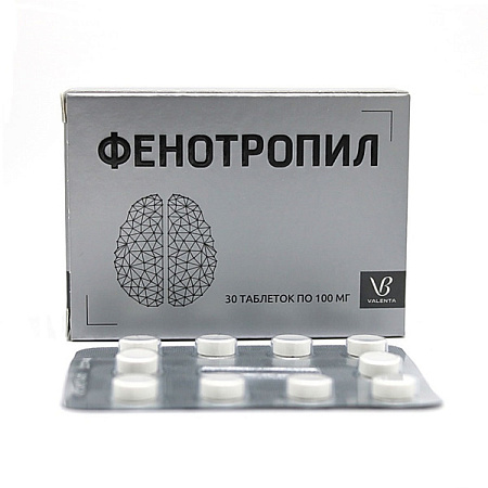 Фенотропил тб 100 мг №30