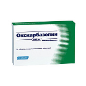 Окскарбазепин тб п/о 600 мг №50 Окскарбазепин тб п/о 600 мг №50