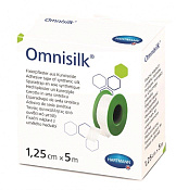 Лейкопластырь (пластырь) Омнисилк (Omnisilk) 1.25см x 5м (500см)