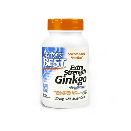 Гинкго Билоба Стронг Доктор Бэст (Doctor's Best) капс №120