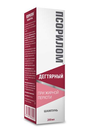 Шампунь Псорилом (Psorilom) Дегтярный п/жир перхоти 200 мл