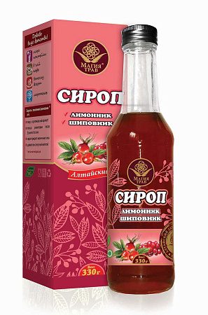 Сироп Магия трав лимонник/шиповник 330 г