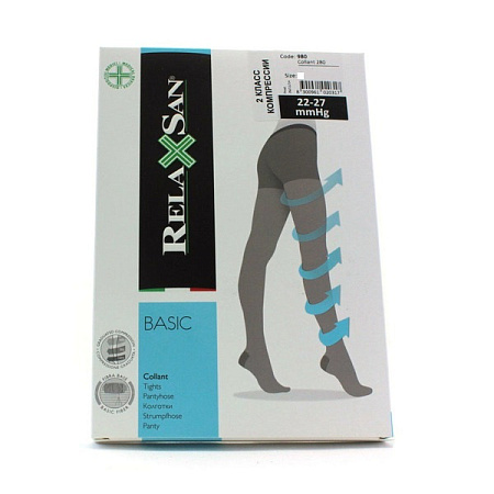 Колготки компрессионные Релаксан (Relaxsan) BASIC Collant 2 кл 280 den р 5