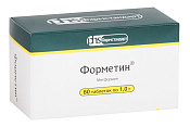 Форметин тб 1 г №60