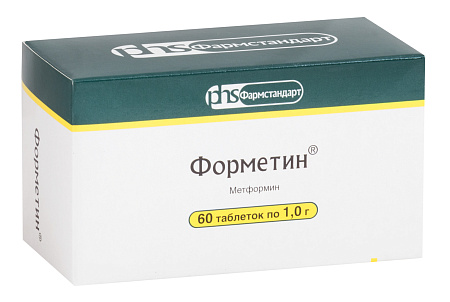 Форметин тб 1 г №60