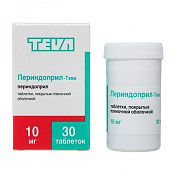 Периндоприл-Тева тб п/о 10 мг №30 Периндоприл-Тева тб п/о 10 мг №30