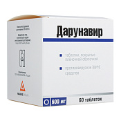 Дарунавир тб п/о 600 мг №60 