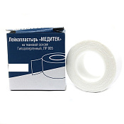 Лейкопластырь Медитек ЛР 005 3см х 5м (500см) тканевая гипоаллергенный катушка Лейкопластырь Медитек ЛР 005 3см х 5м (500см) тканевая гипоаллергенный катушка