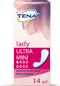 Прокладки Тена (Tena) Леди Ультра Мини (Lady Ultra Mini) уролог №14