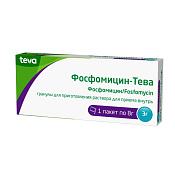 Фосфомицин-Тева гранулы д/приг р-ра д/приема внутрь пак 3 г №1