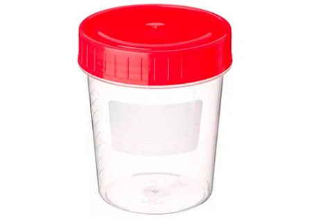 Контейнер д/биопроб (Баночка для анализов) 125 мл №250